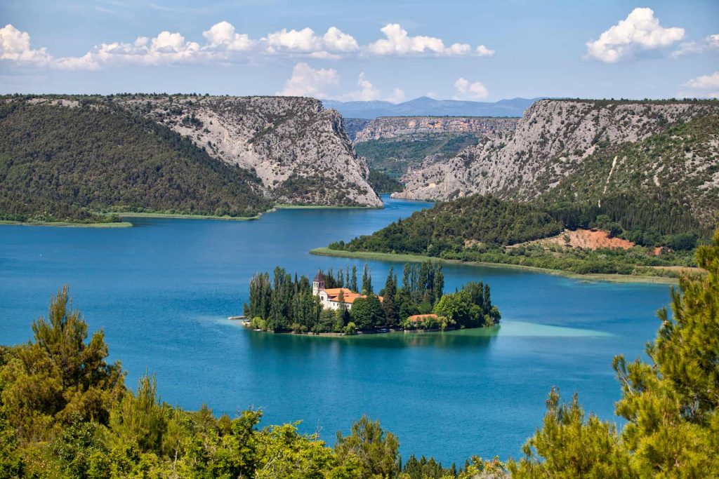 This is photo of a Visovac