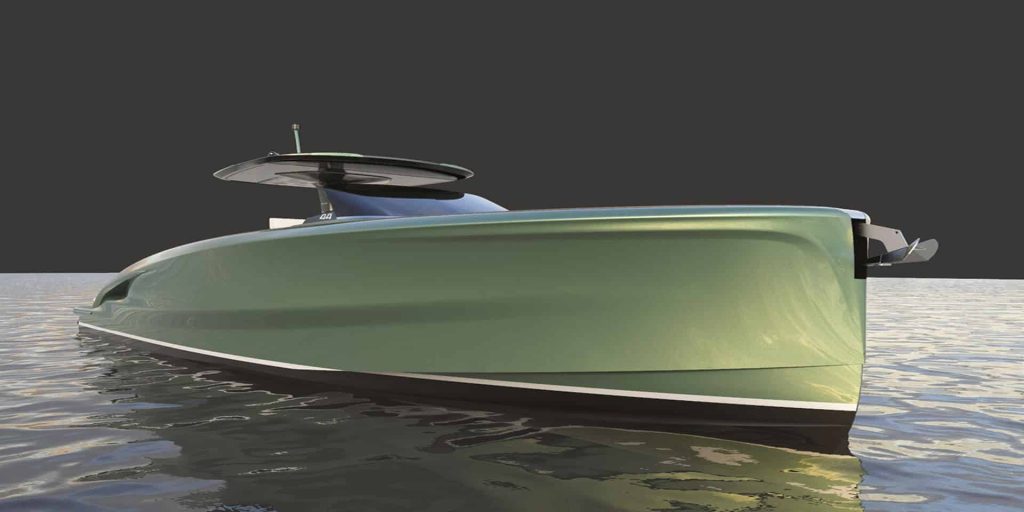 Solaris Power 44 Open Front View 01