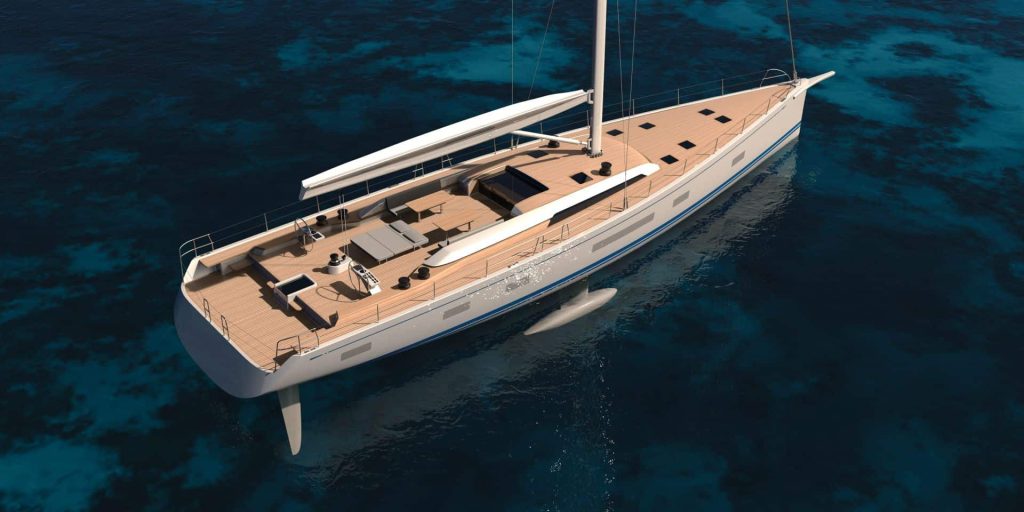Swan 88 Back View 01