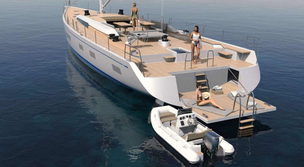 Swan 88 Render Hull 01