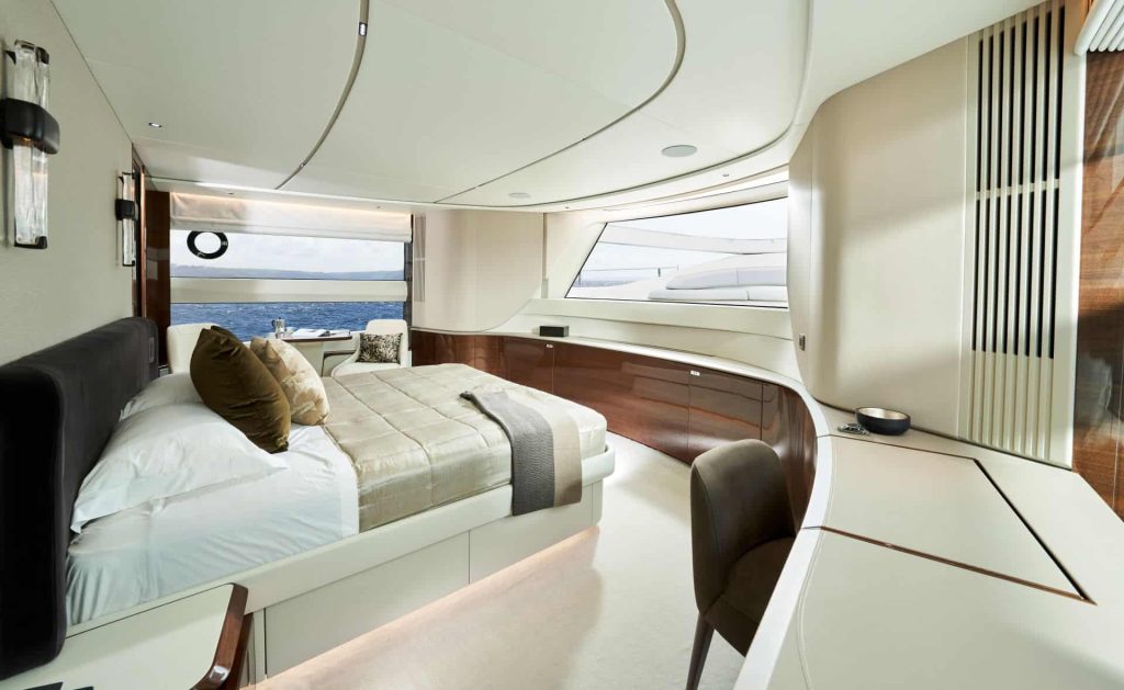 This is a photography Princess X95 master cabin
