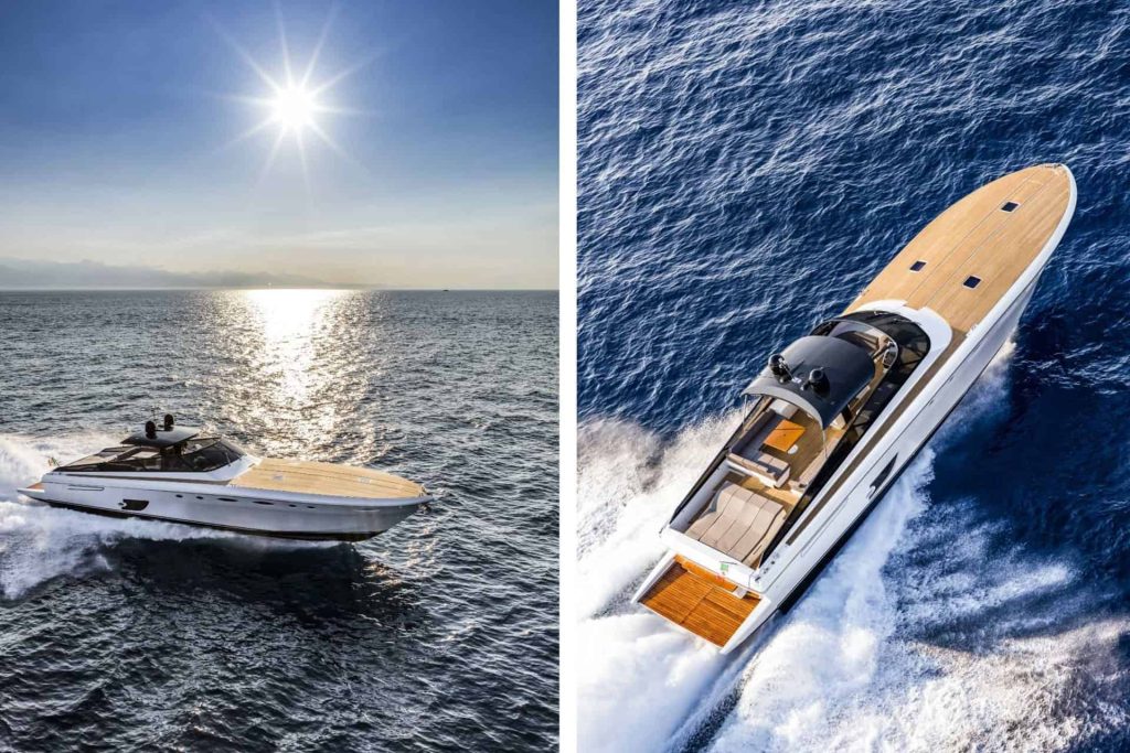 This is photo of a Itama 75 cruising