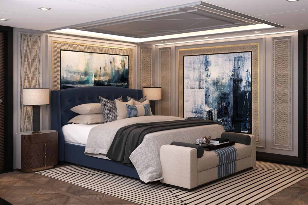 This is a photography of Bering B145 master room