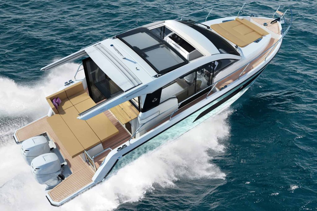 This is photo of a Sealine C335v