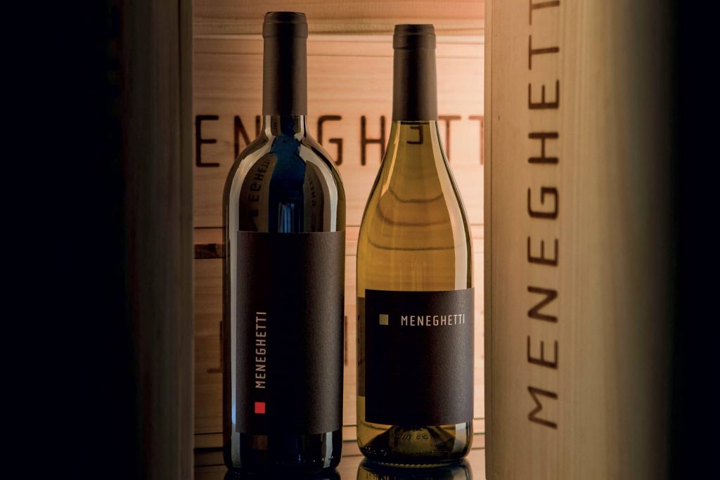 This is photo of a Meneghetti wine