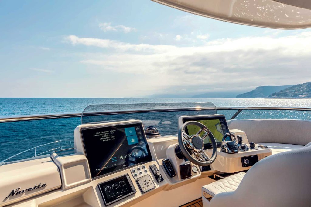 This is photo of a navigation system GPSMAP 1223 on Absolute Navetta