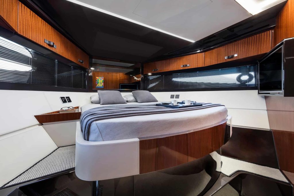 This is photo of a 56 Rivale Hard Top cabin
