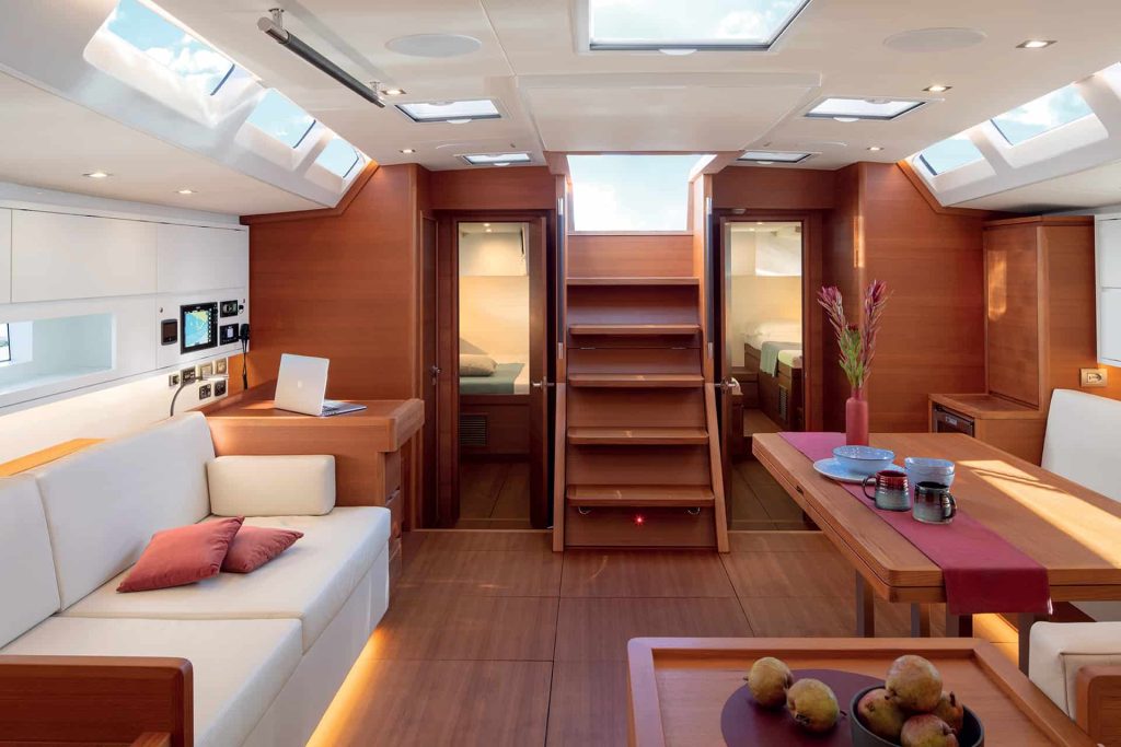 This is photo of a Solaris 60 interior