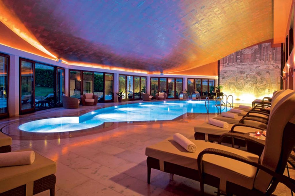 This is photo of a wellness at Hotel Mulino