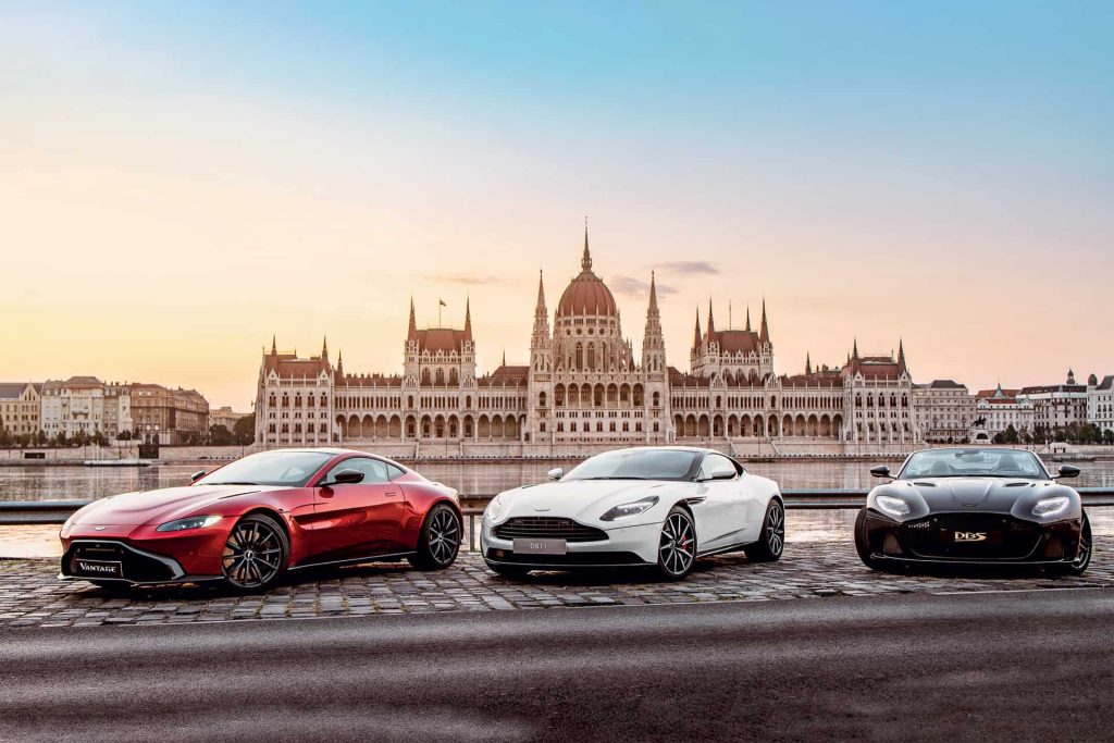 This is photo of a Aston Martin Budapest