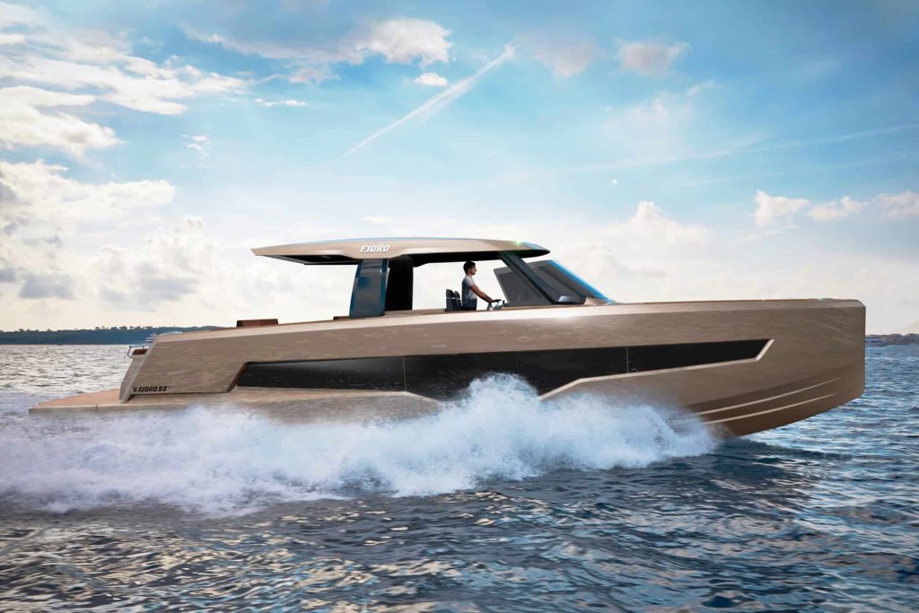 This is photo of a new Fjord 53XL side view