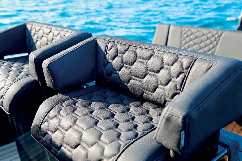 This is photo of a helm seats