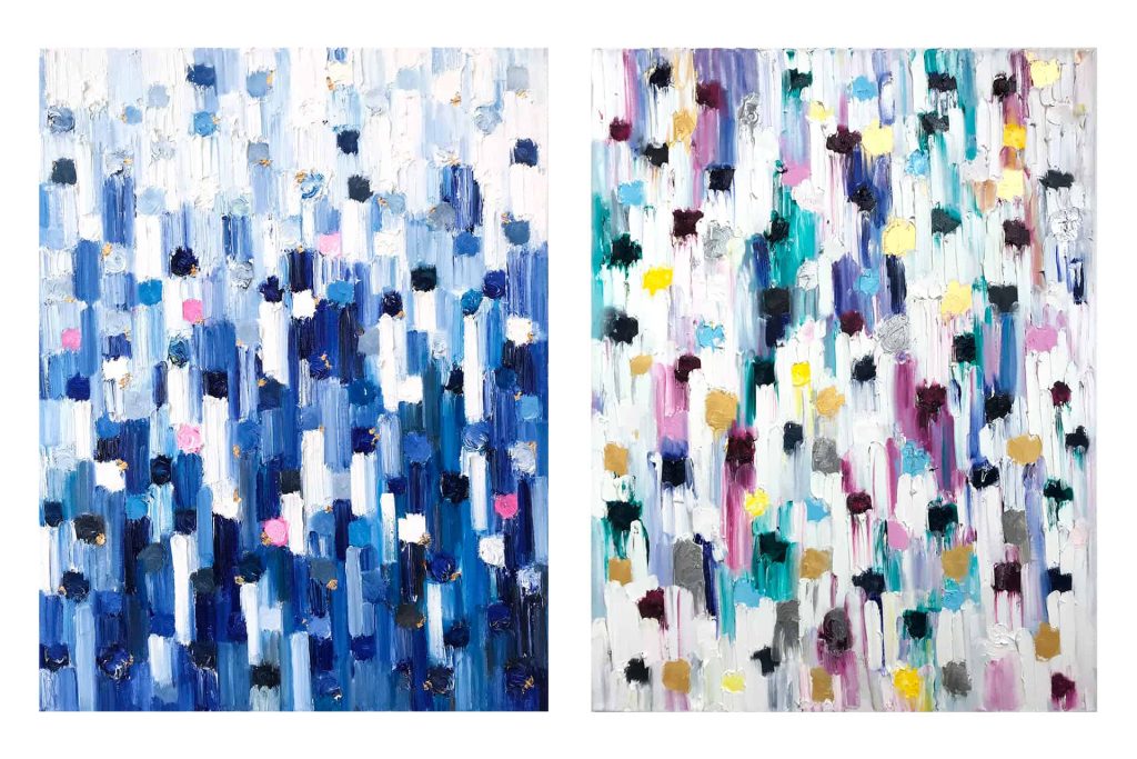 This is photo of a Dripping Dots Cindy Shaoul