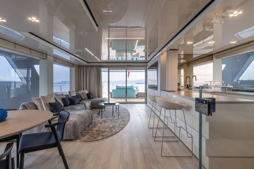 This is photo of a upper deck