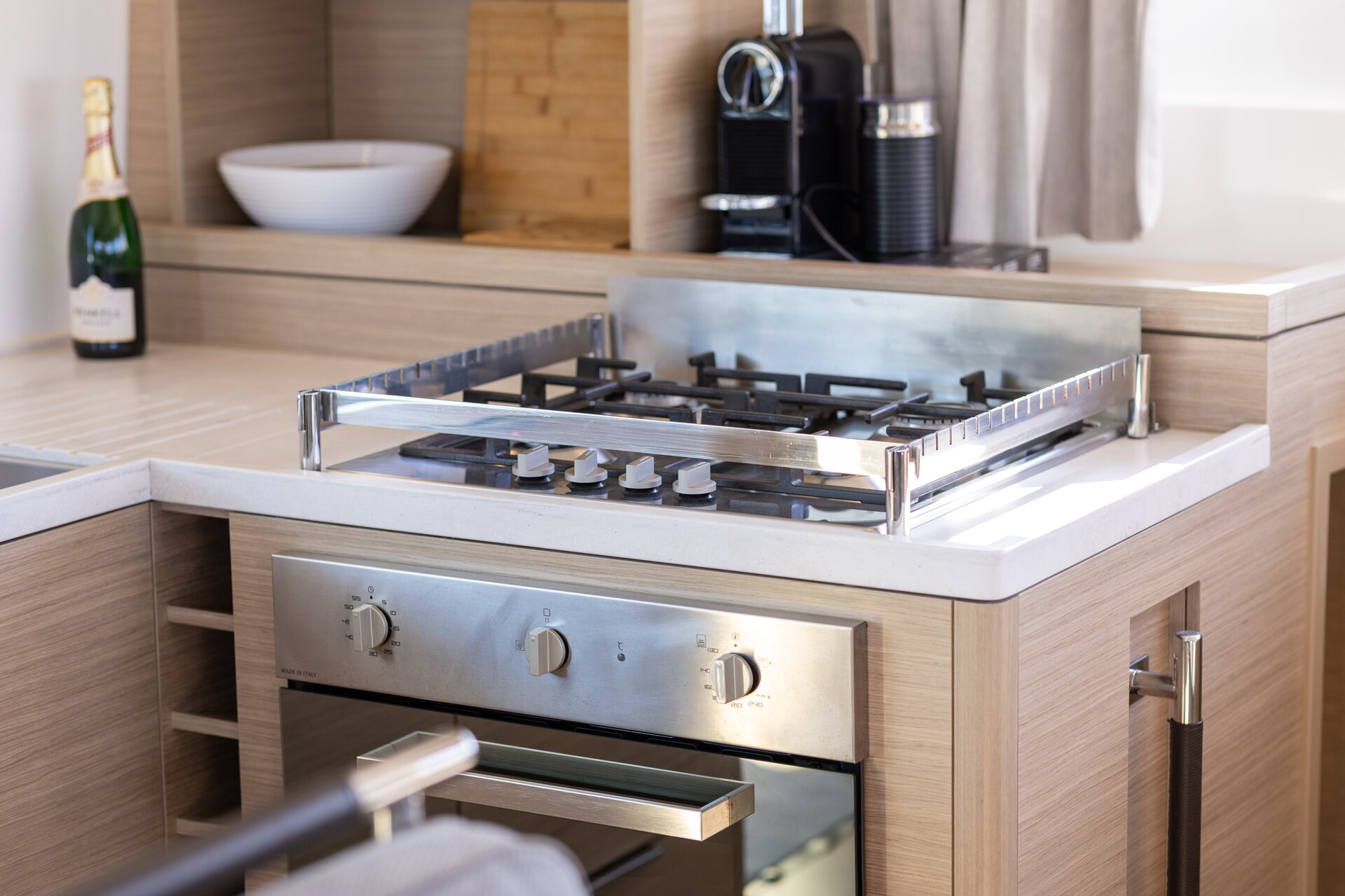 On board kitchen