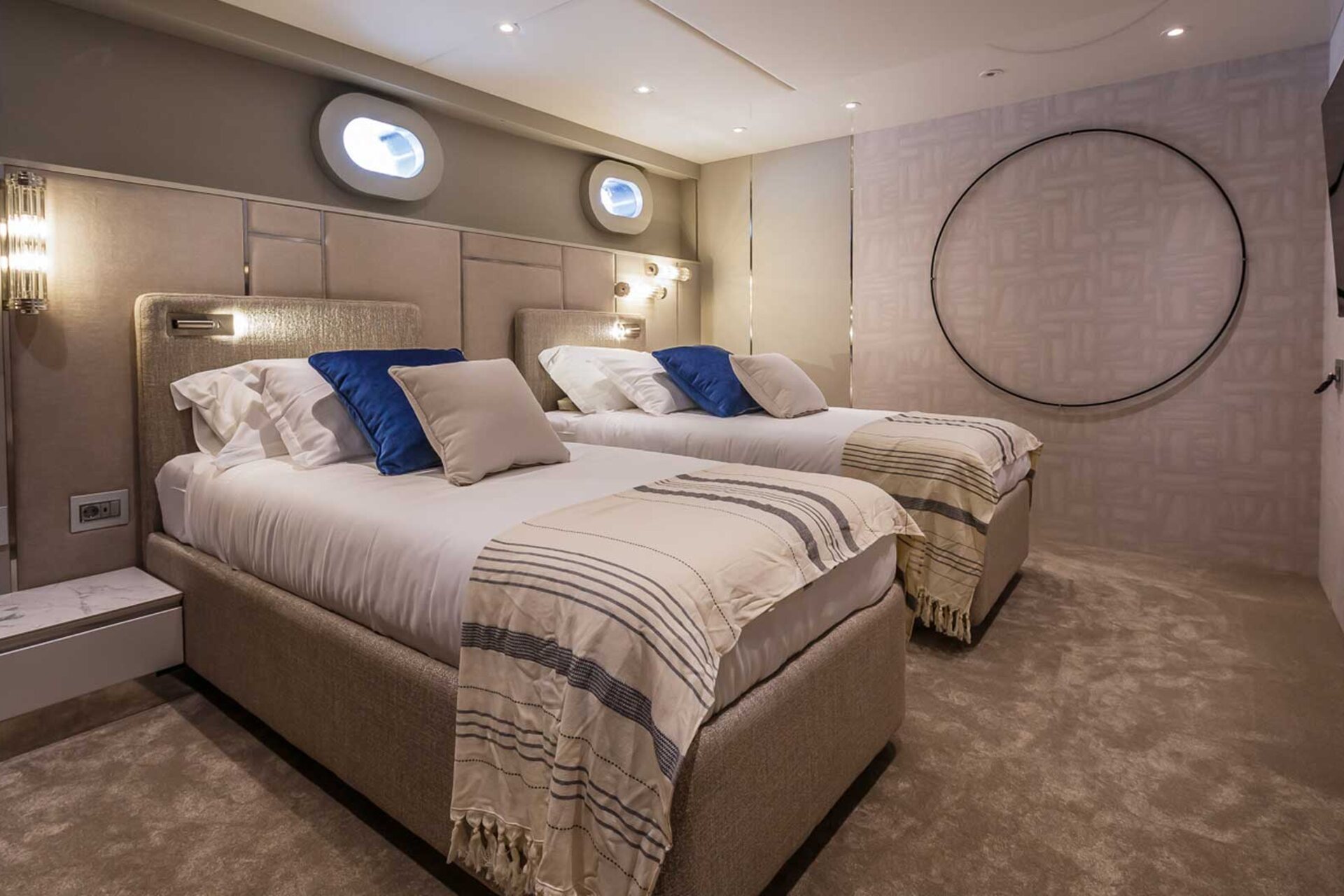 Twin stateroom