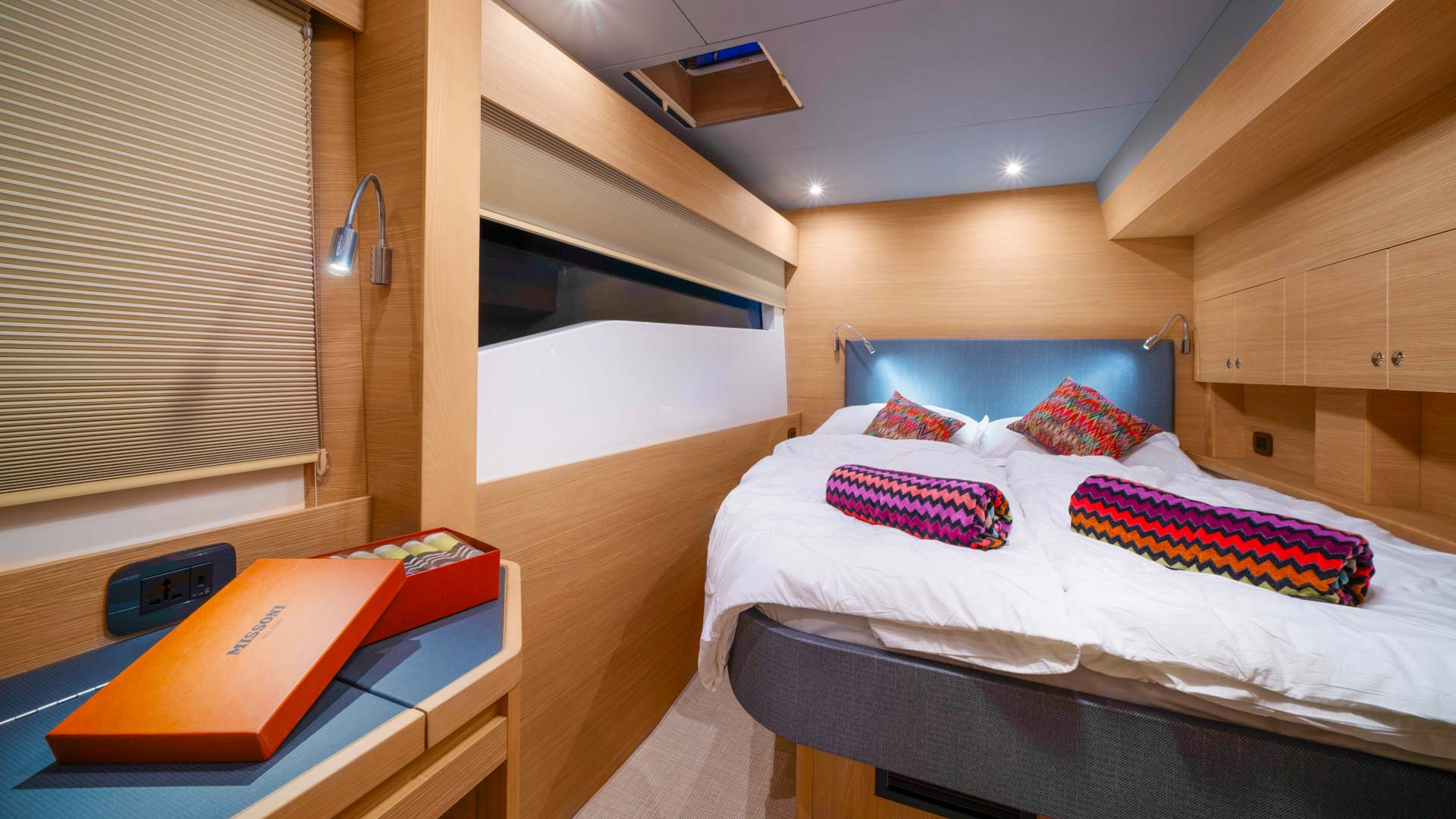 Starboard cabin detail&nbsp;