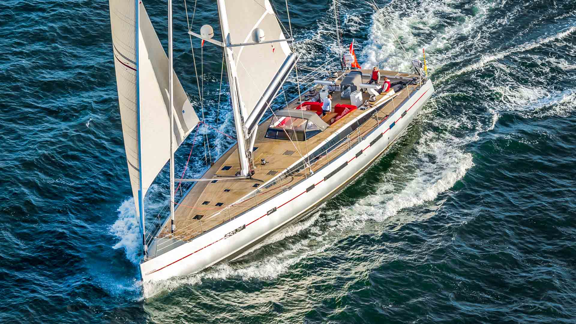 Bellkara at sea
