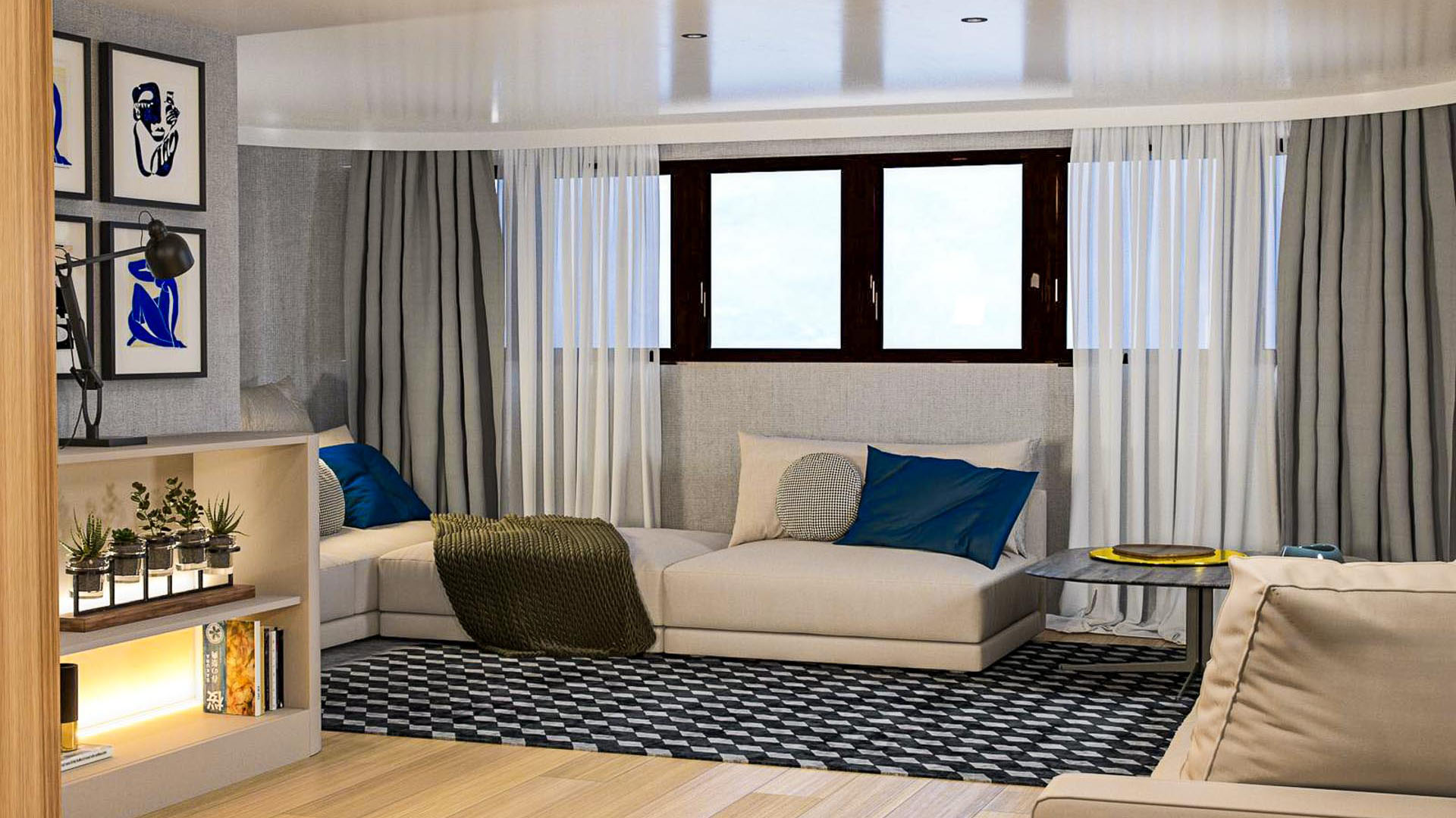 Olimp inside lounge area