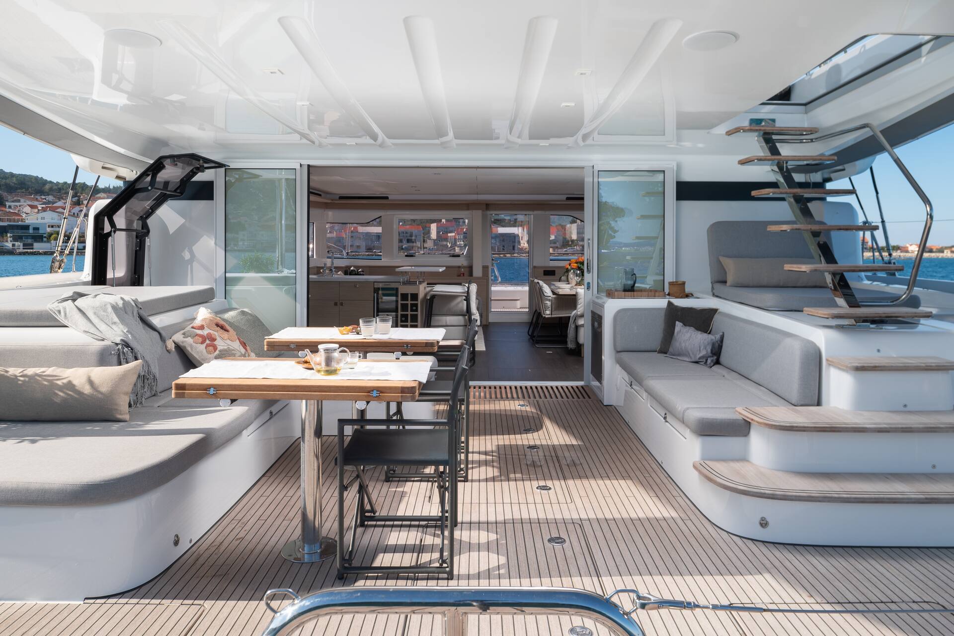 Bow living area