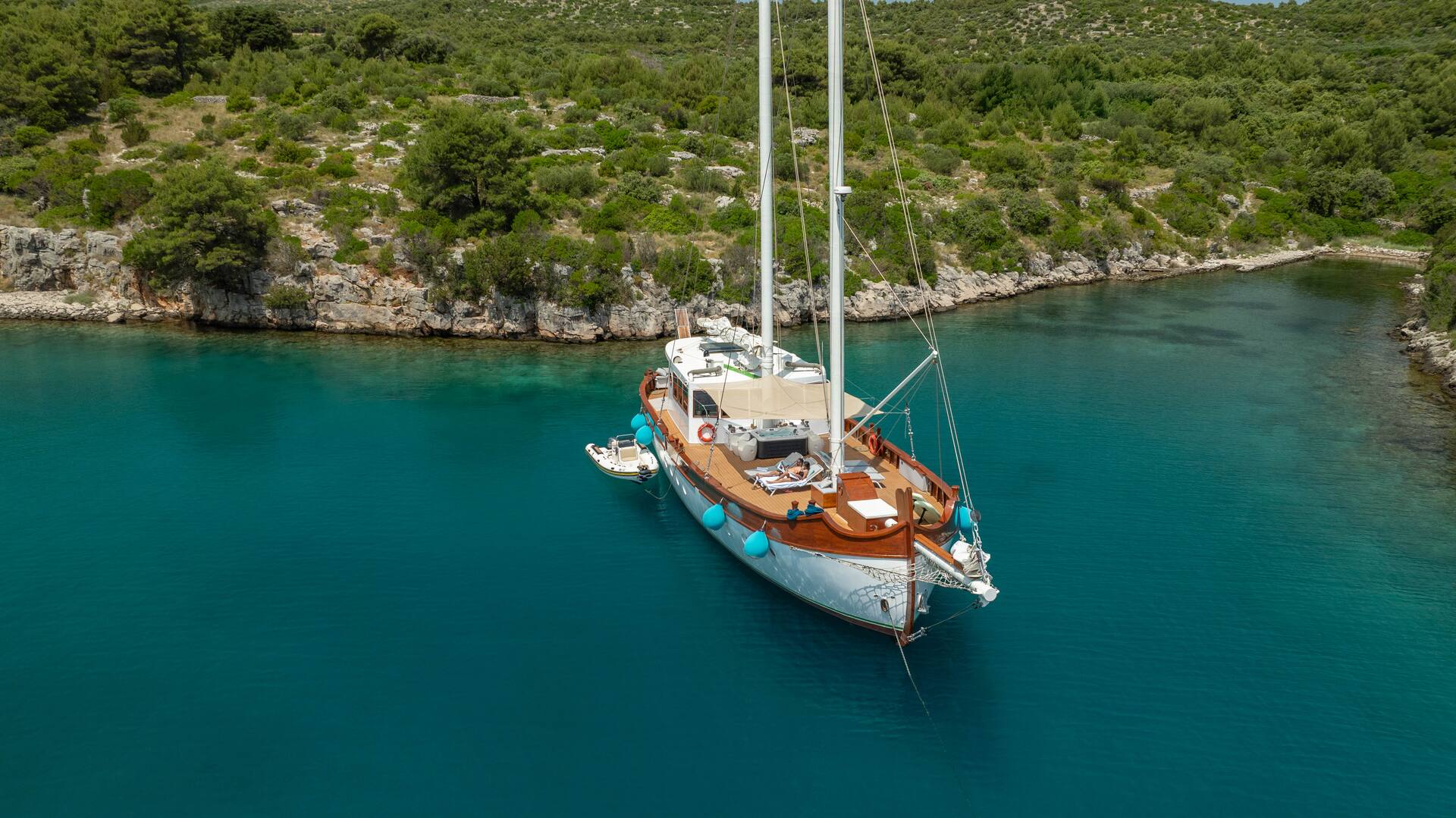 Anchored
