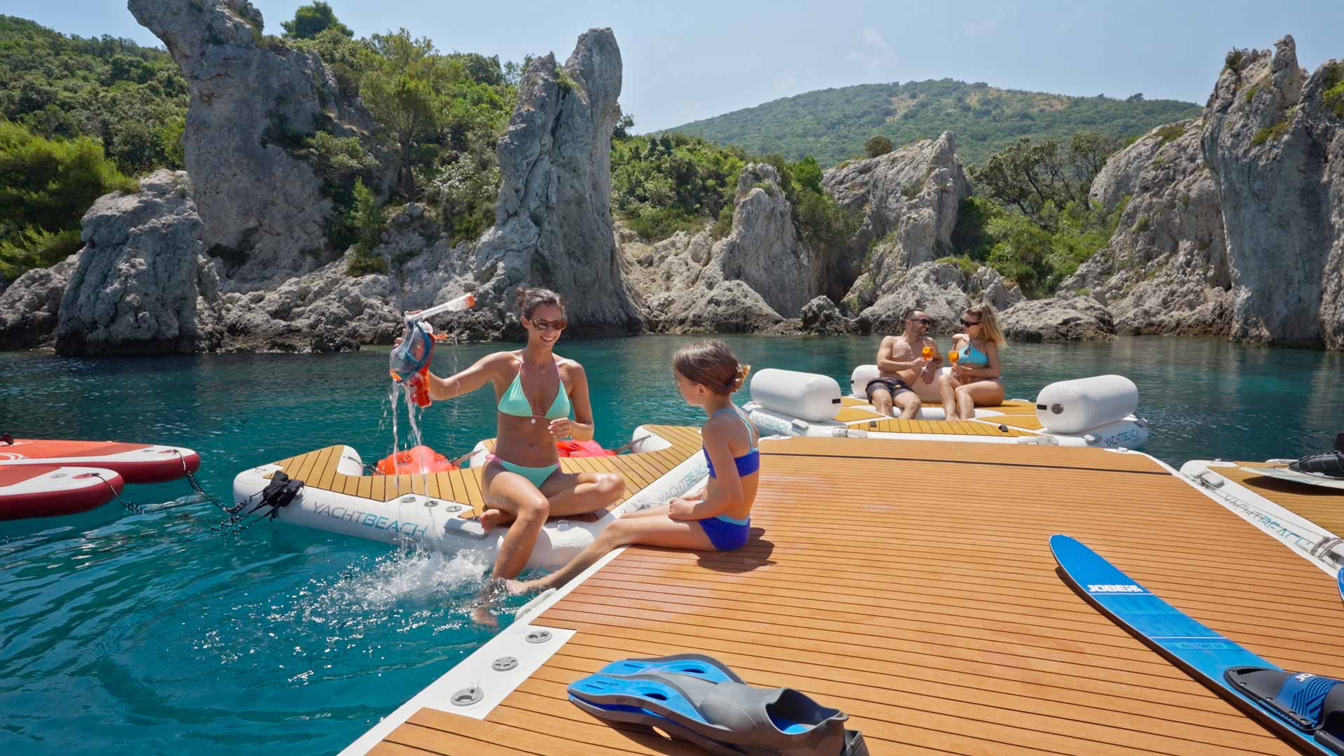 Water toys playground