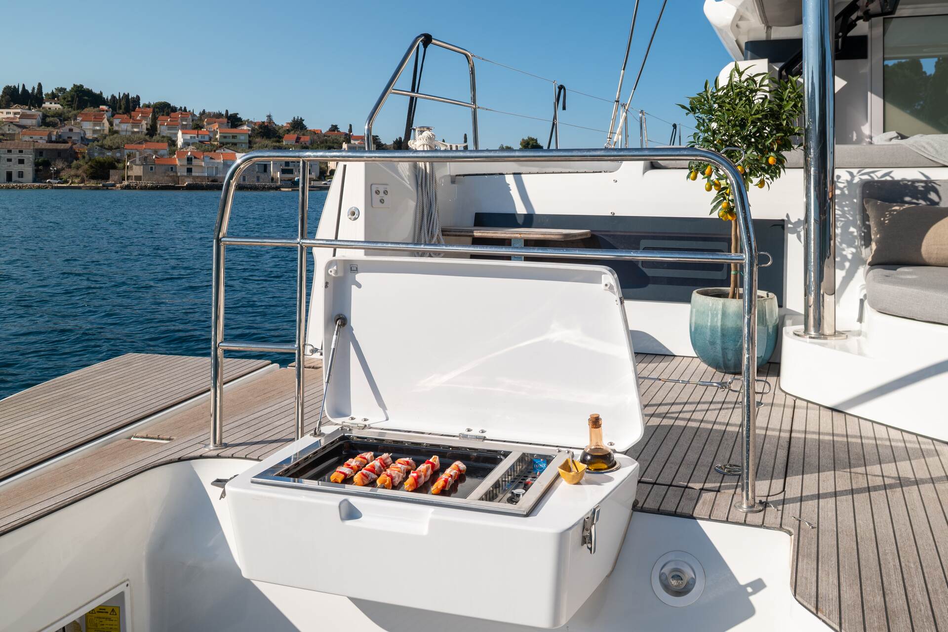 Grill on board