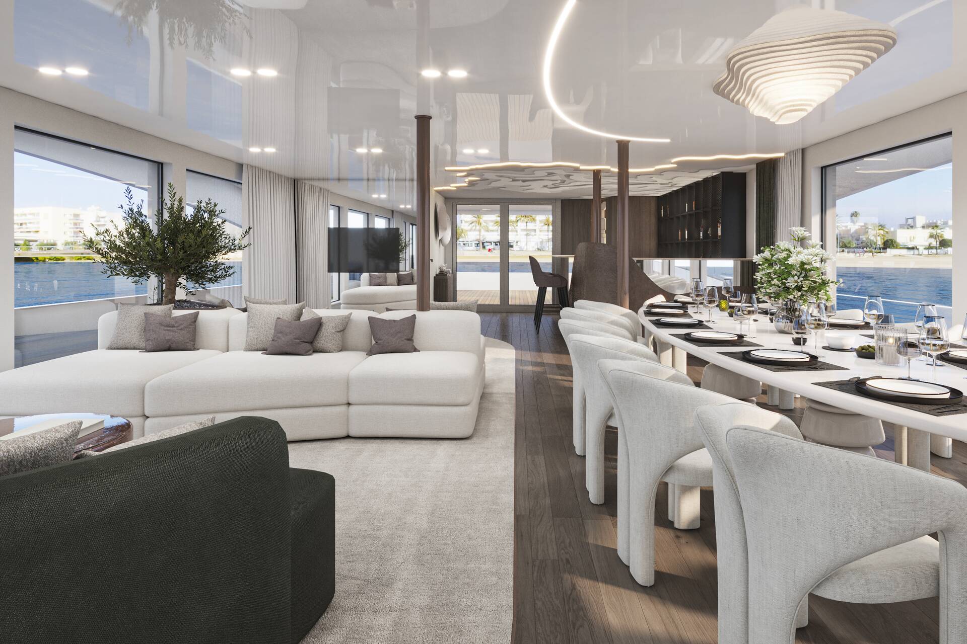 Inside dining