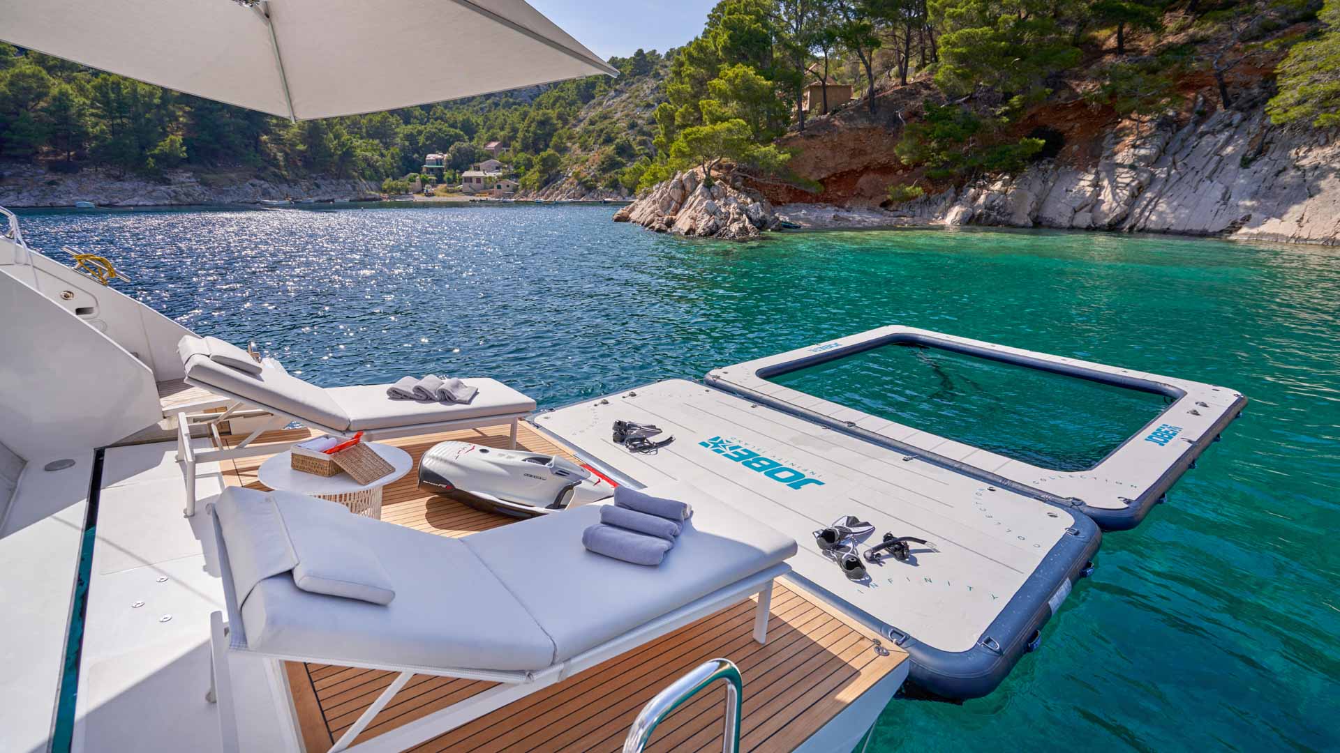 Aft beach club