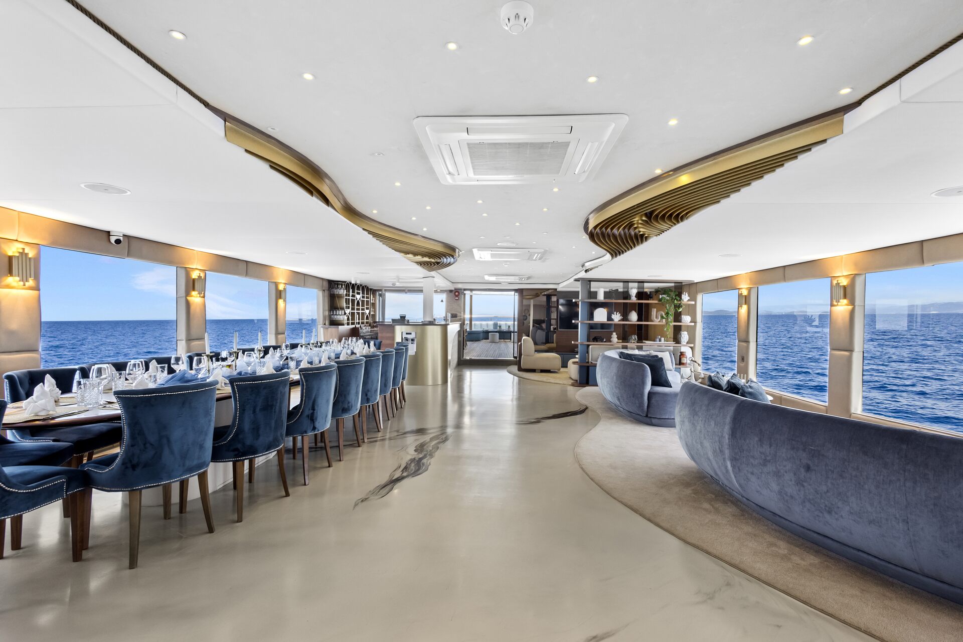 Saloon on upper deck