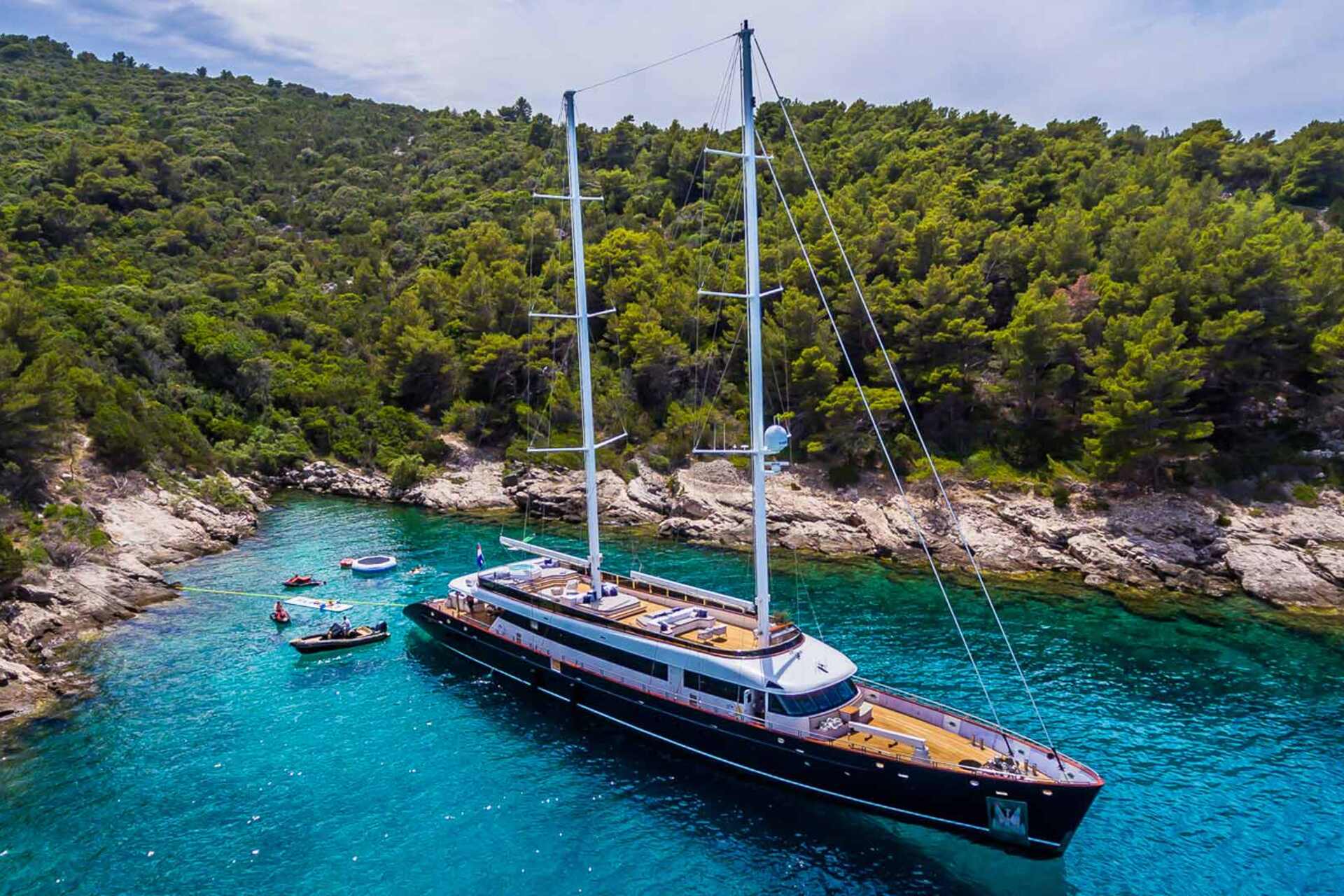 Clase Azul in sail&nbsp;