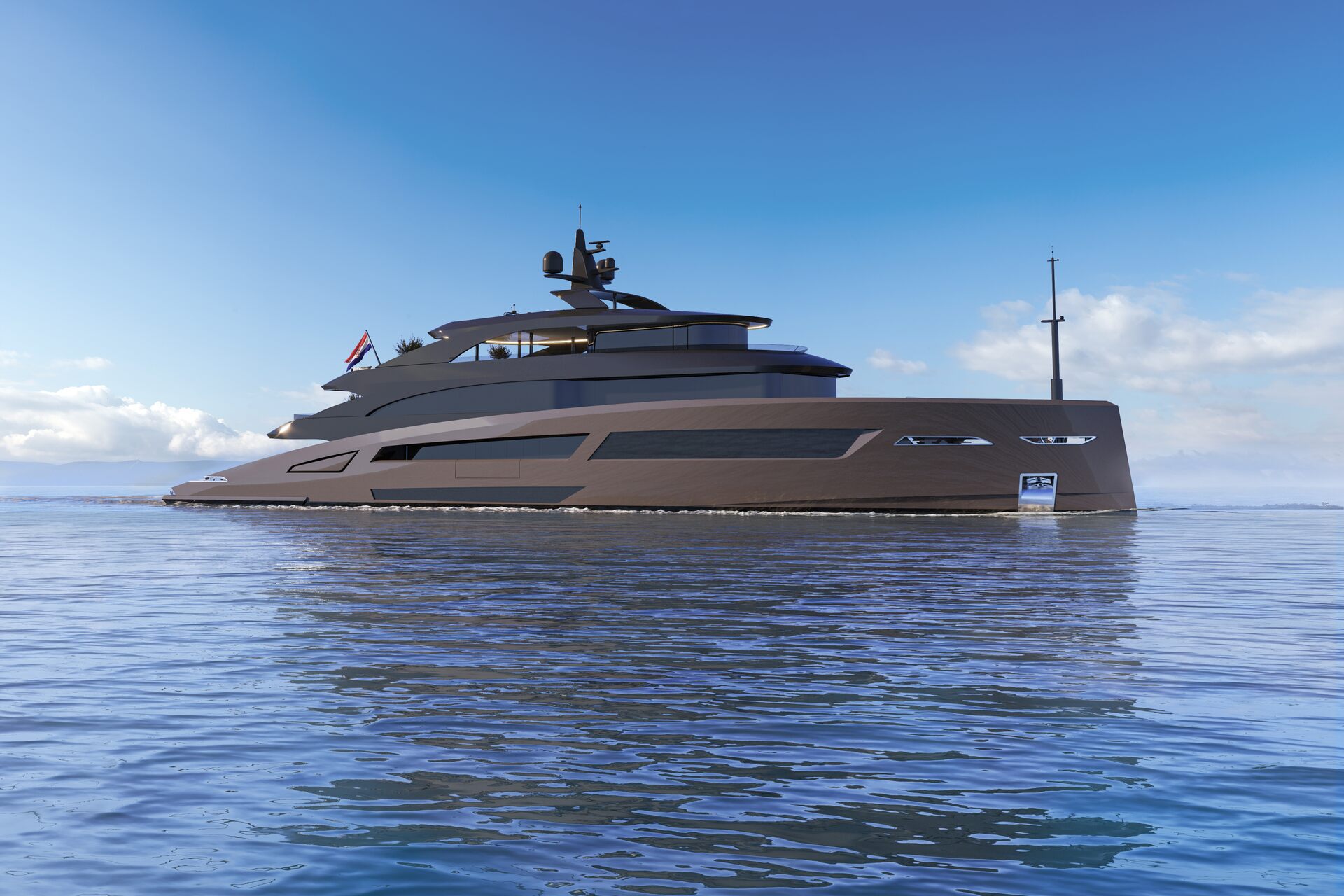 Bello in sail
