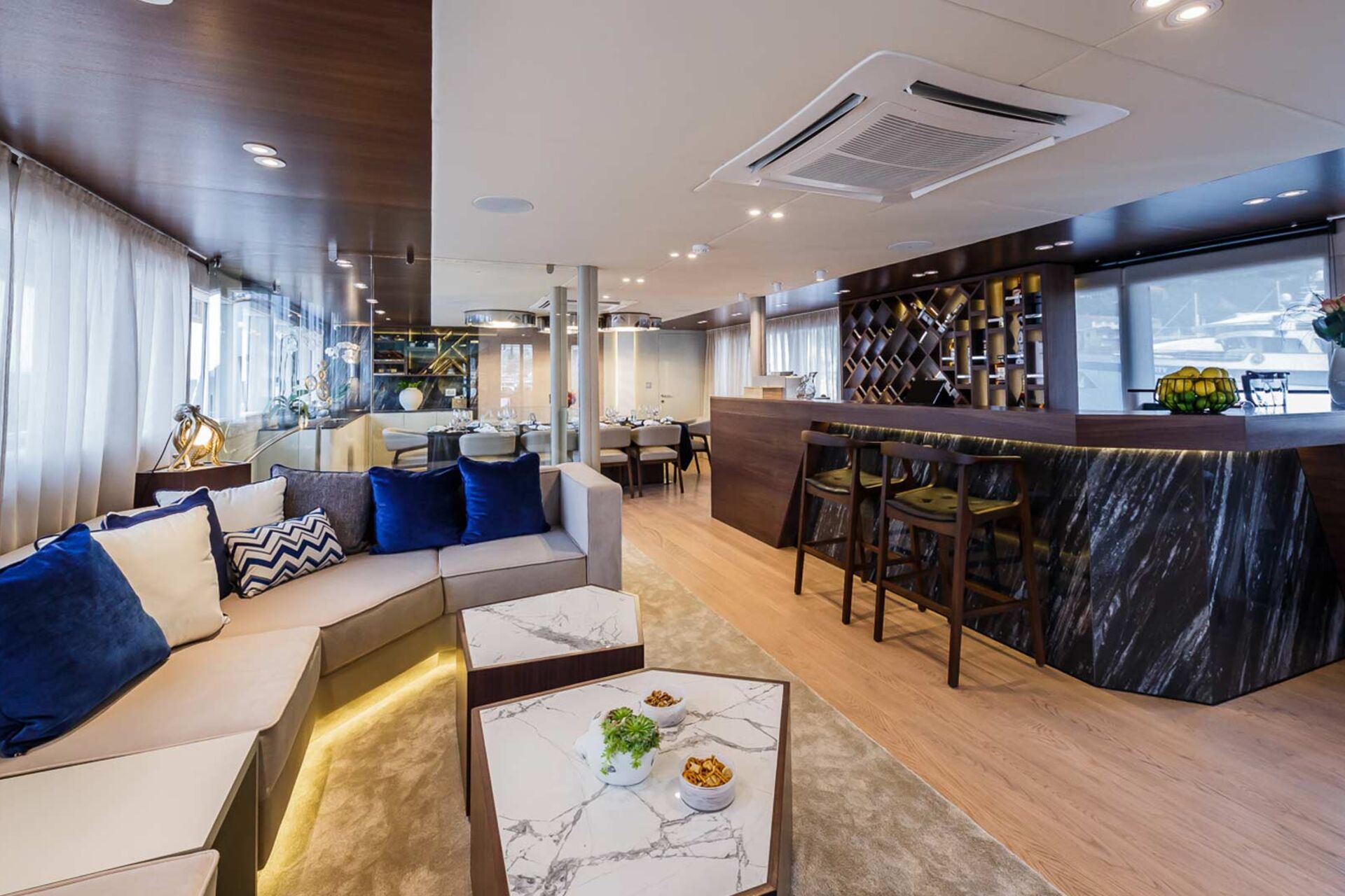 Bar area