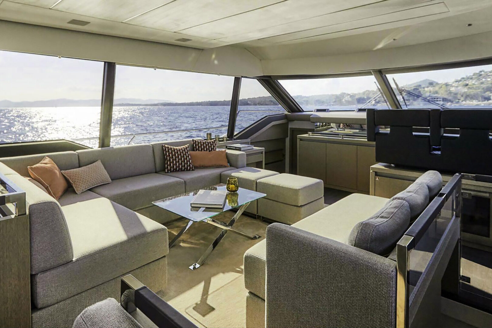 Saloon view