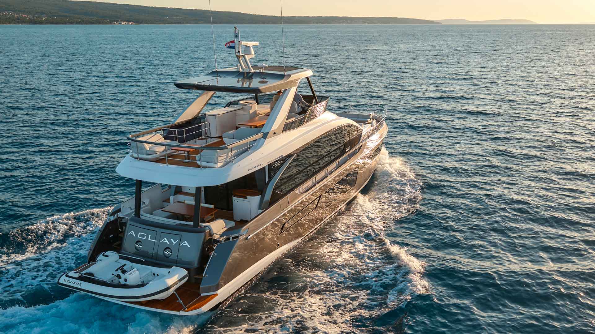 Aft view