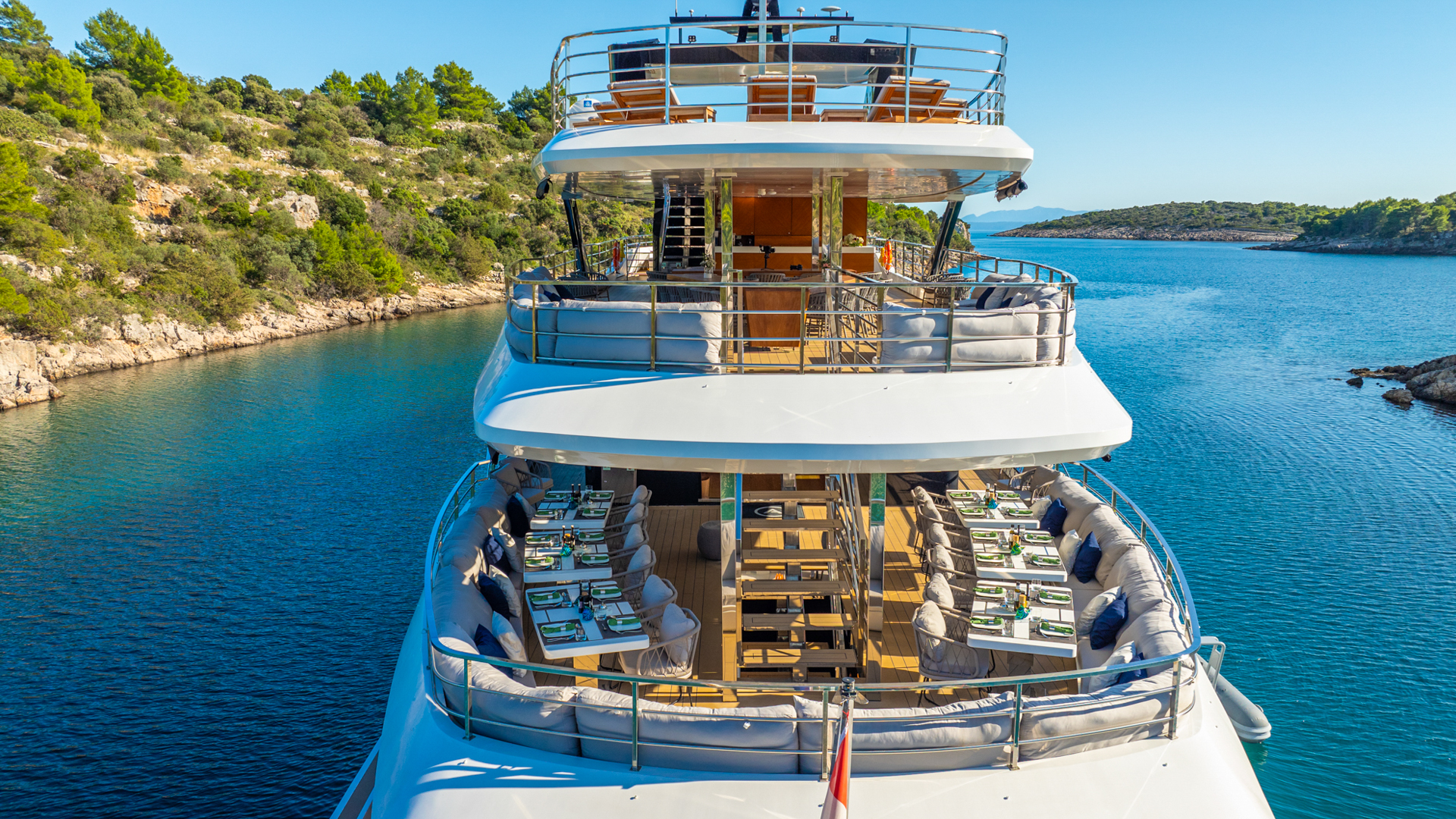 Stern view