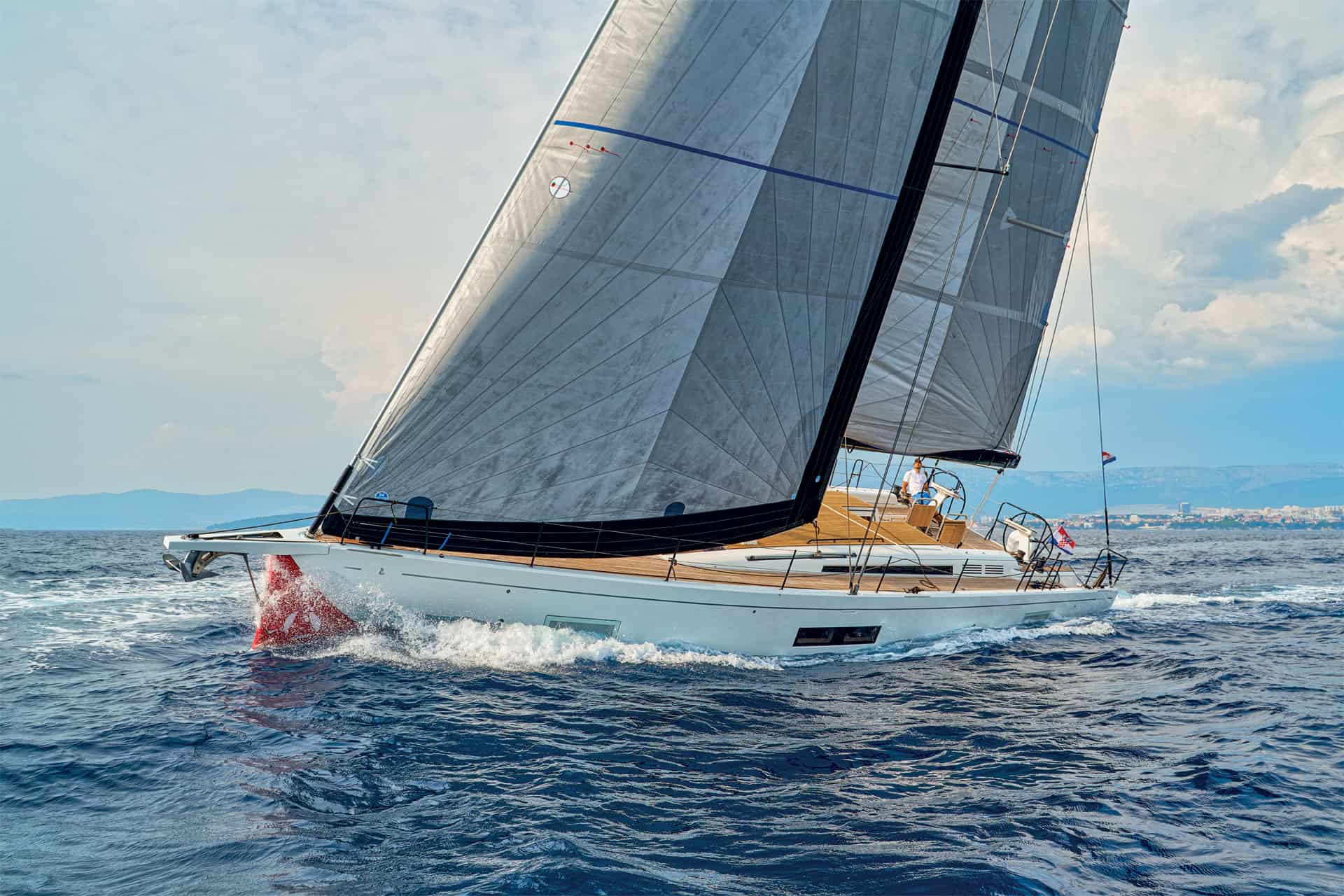 First 53 sailing&nbsp;
