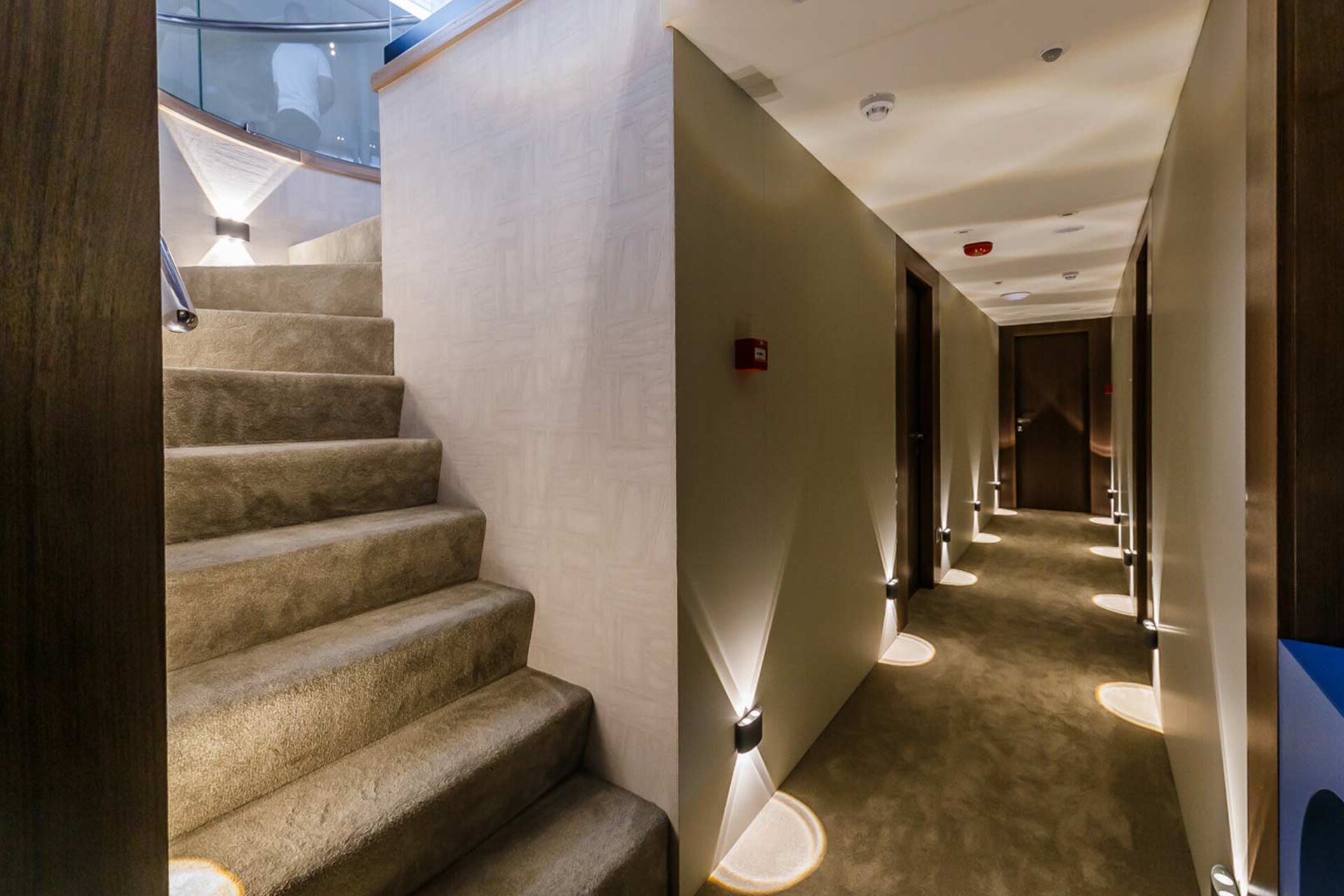 Cabin entrance