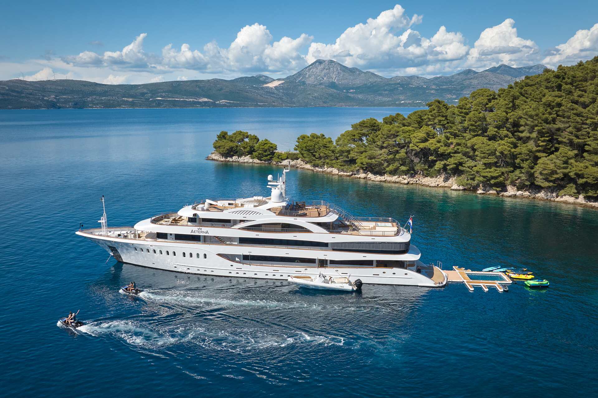 Aeterna in sail&nbsp;