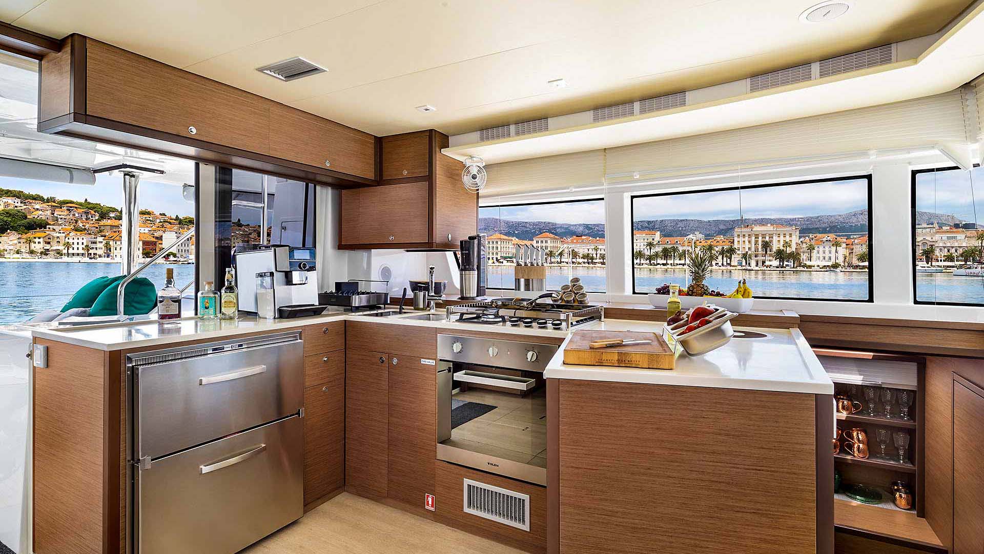 Lagoon 52F Kitchen