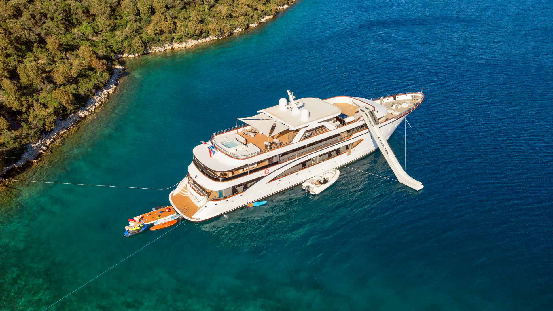 Cristal aerial view