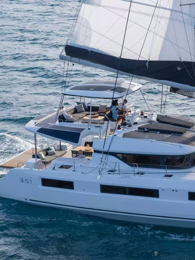 Lagoon 51 in sail