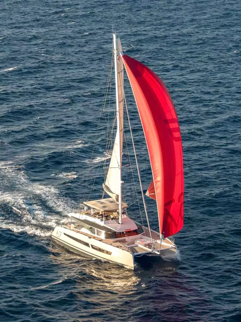 Floramye in sail