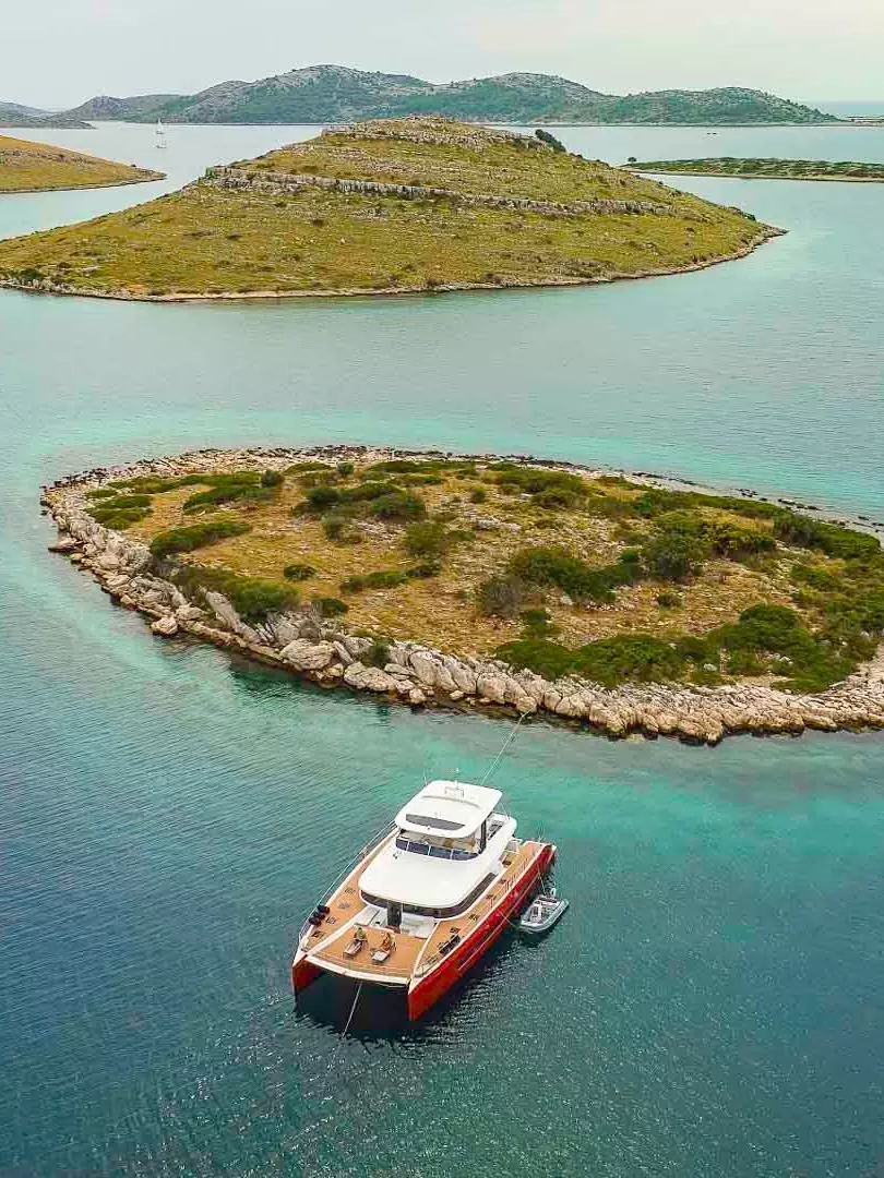Lagoon Sixty 7 in sail