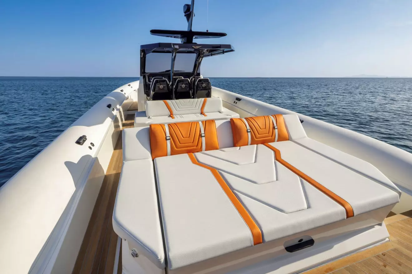 Technohull Alpha 50 exterior aft deck