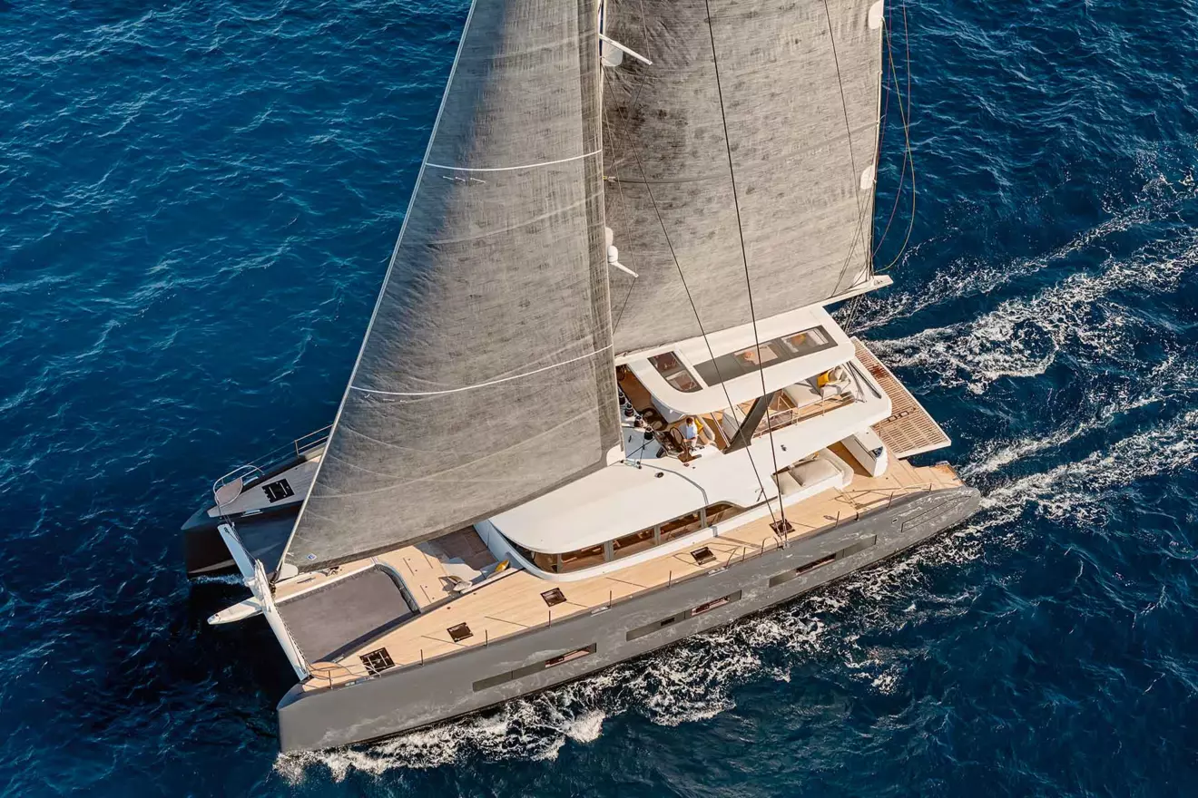 Lagoon 77 sailing catamaran