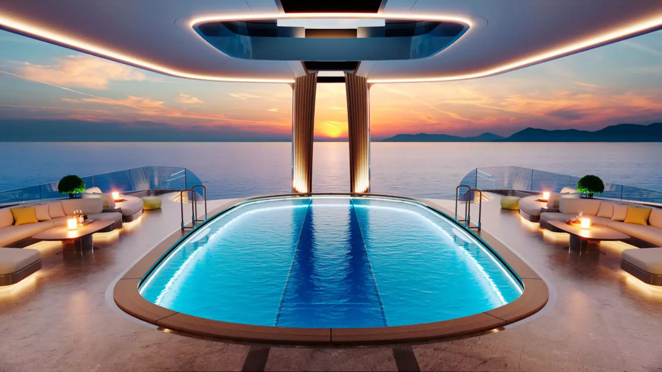 Feadship Slice pool