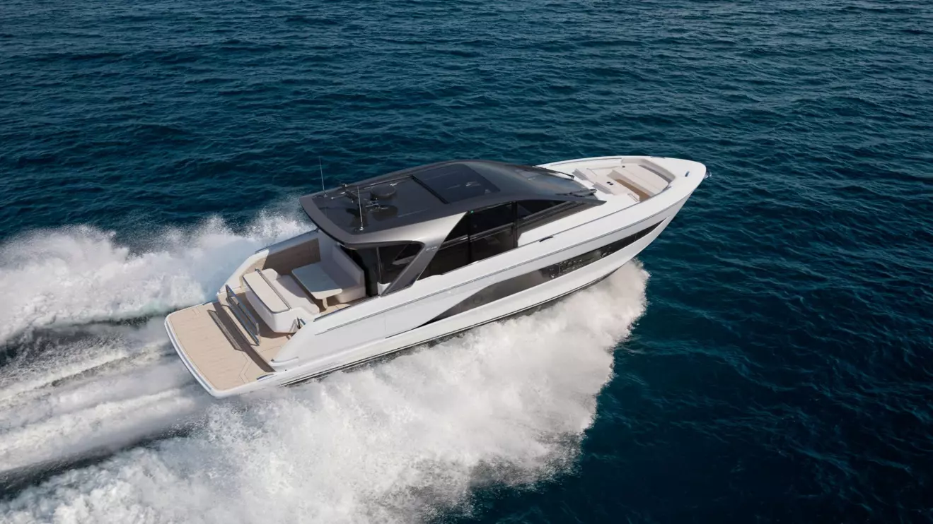 Princess C48 Open running