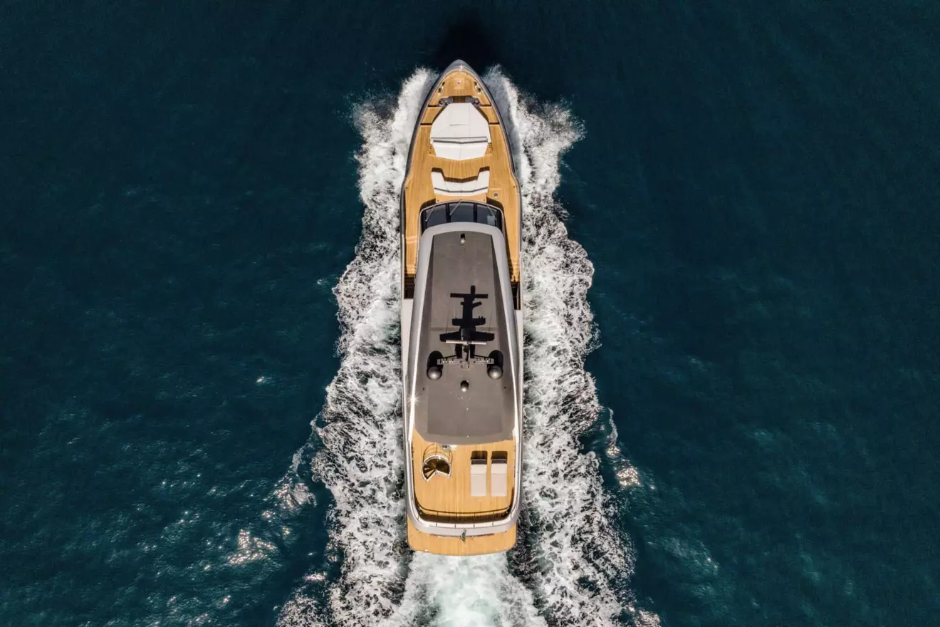 Magellano 30M luxury motor yacht cruising