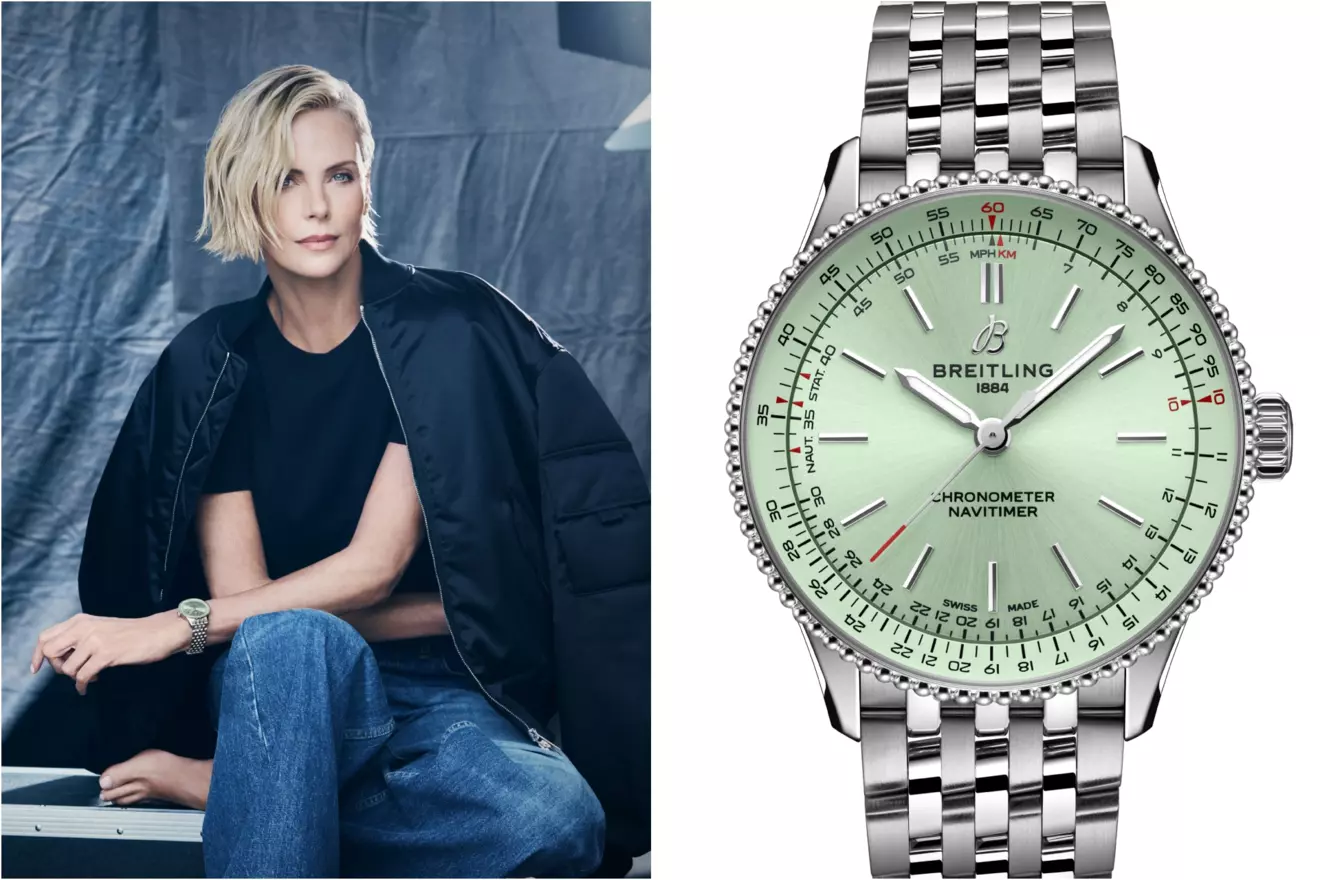 Breitling Navitimer Automatic 36 sat Charlize Theron